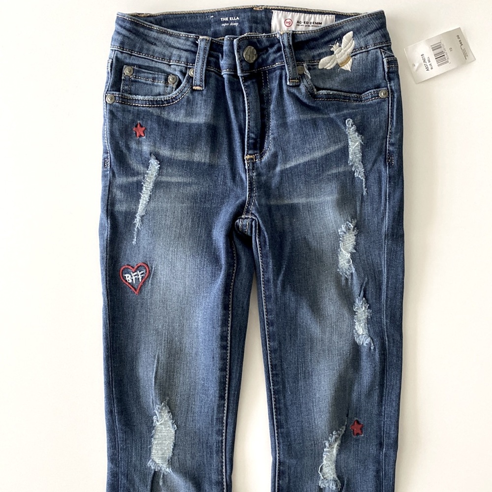 AG Adriano Goldschmied Girls Jeans New - Picture 5 of 9